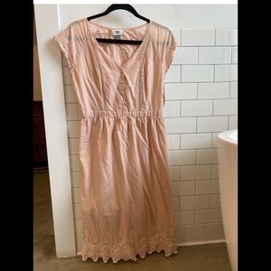 Pale pink Old Navy dress